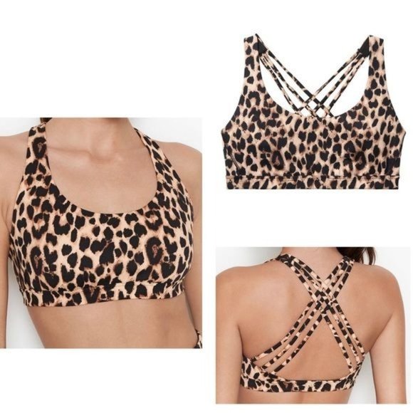 Victoria’s Secret Low Support Strappy  Sport Bra Small - Picture 1 of 8